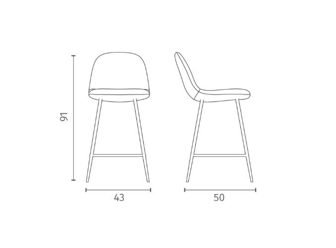 Brigitte sgabello 2PZ