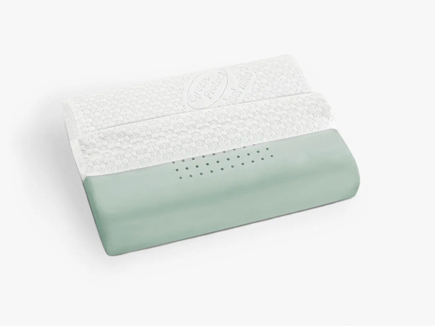 Guanciale Memory Green Protection Wave