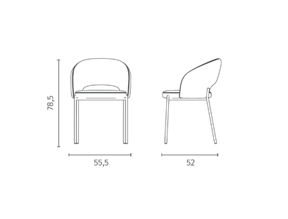 Sedia Greta 4pz