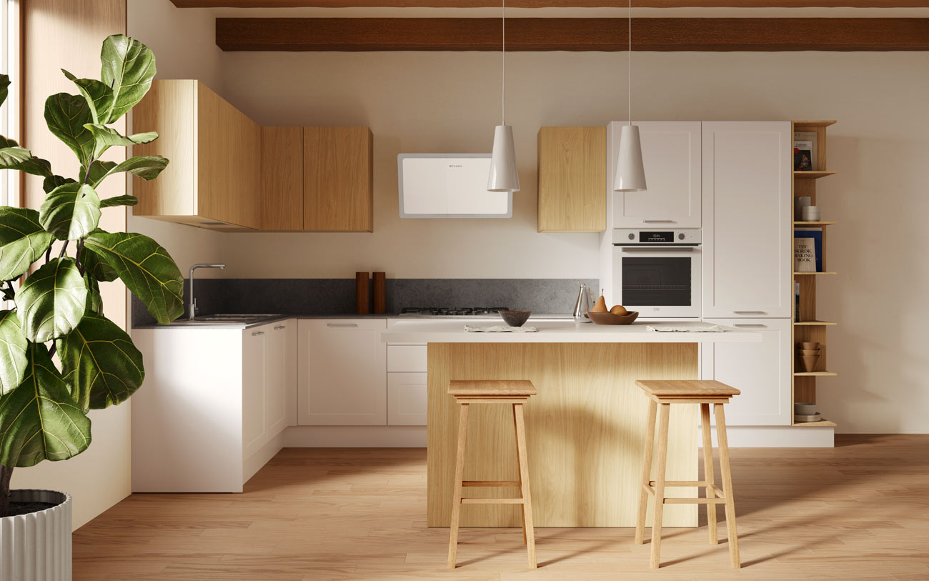 Cucina nordica in PET